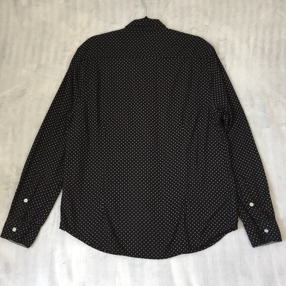 Artistry in Motion Shirt Mens Large Slim Fit Button Down 100% Cotton Waist Darts - Picture 4 of 12